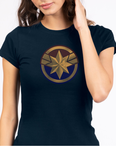 Captain Marvel Logo T-Shirts