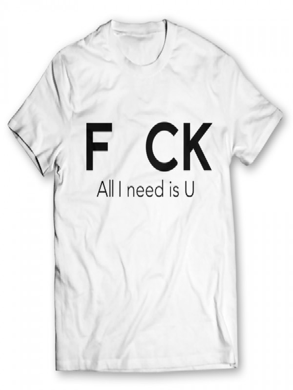 F Ck Printed Graphic