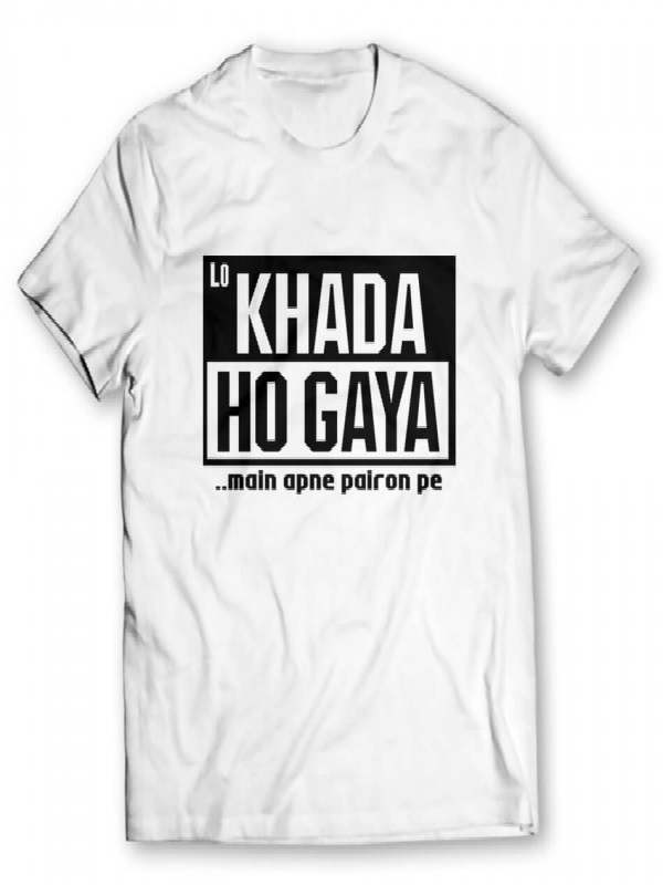 Khada Ho Gaya Printed Khada Ho Gaya Printed
