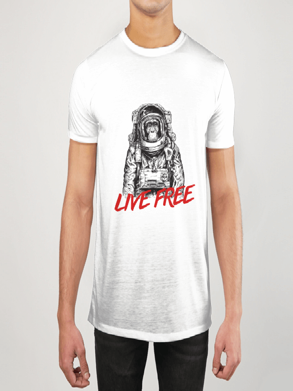 Buy Live Free T-Shirts Online - Sasta.PK