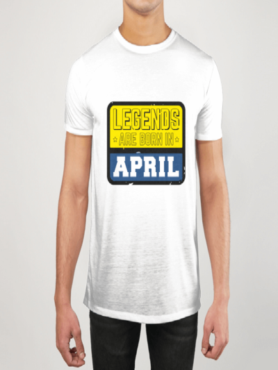 Legends Are Born In April