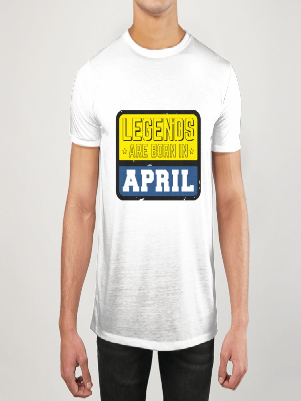 Legends Are Born In April