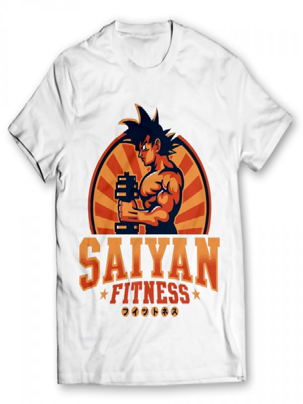 Saiyan Fitness Printed