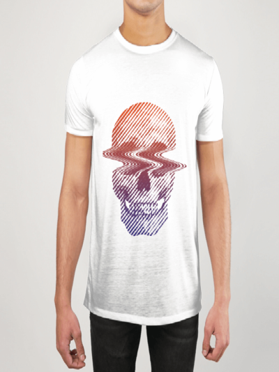Skull Glitch T-Shirts