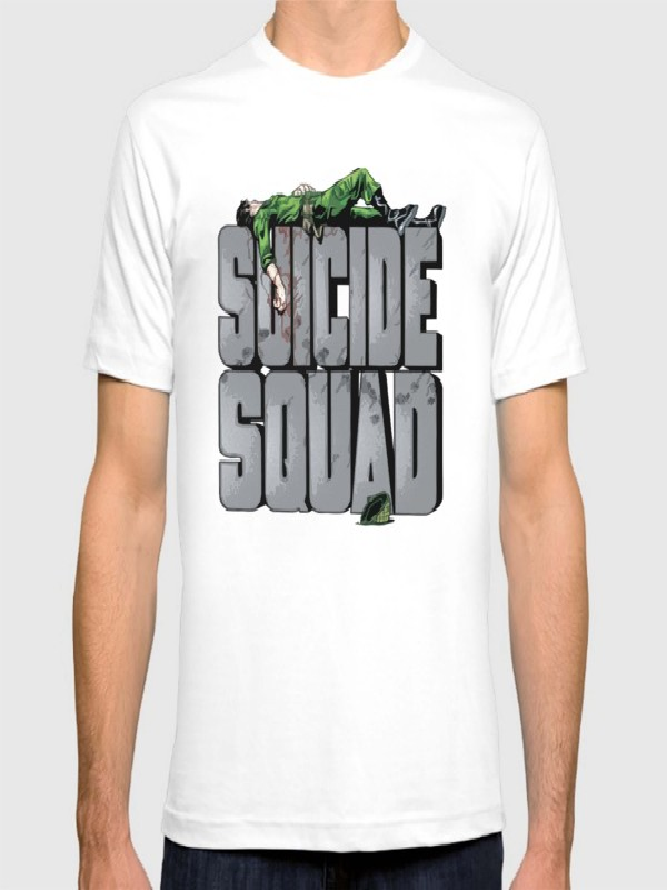 Typography Suicide Squad Art