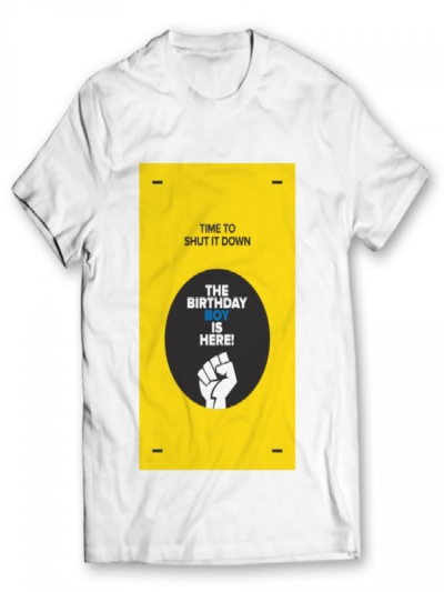 The Birthday Boy Is Here