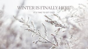 Winter is finally here