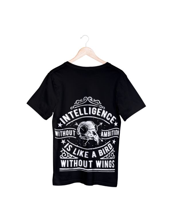 Intelligent Is Like A Bird With No Wings T-shirts