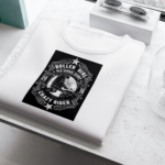 Roller Girl Rides Crazy T-shirt