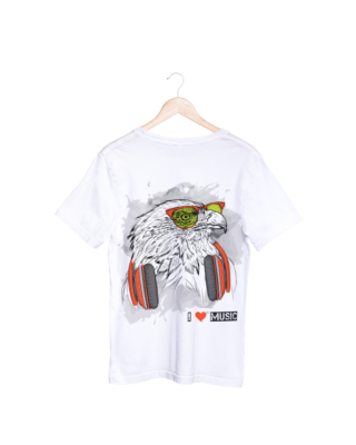 Groovy Animals In Headphones T-shirt