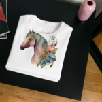 Watercoloured Horse from a Fairytale T-shirt