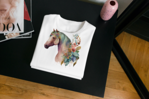 Watercoloured Horse from a Fairytale T-shirt
