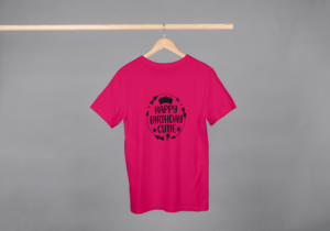 Happy Birthday Cutie T-shirt
