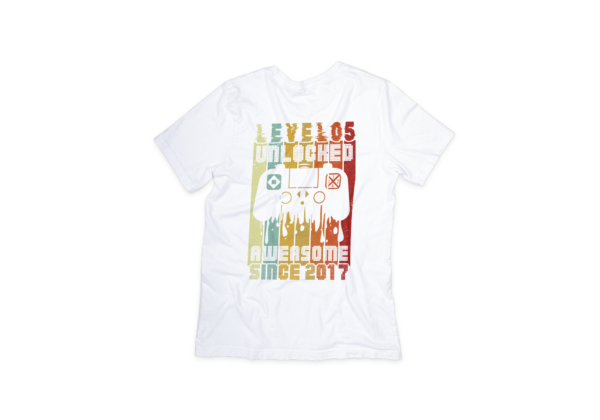 Level 05 Unlocked Awesome Since 2017 T-shirt