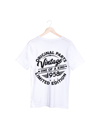 Original Parts Vintage One Of A Kind 1958 (Limited Edition) T-shirt