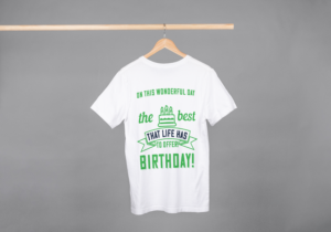 On This Wonderful Day The Best That Life Has To Offer Is Birthday T-shirt