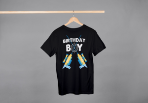 Birthday Boy Gun T-shirt