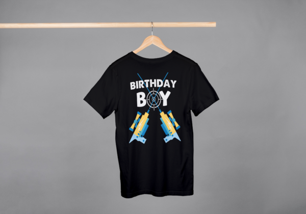 Birthday Boy Gun T-shirt