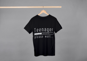 Teenager Processing Please Wait T-shirt