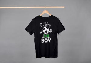 Birthday Boy Football T-shirt