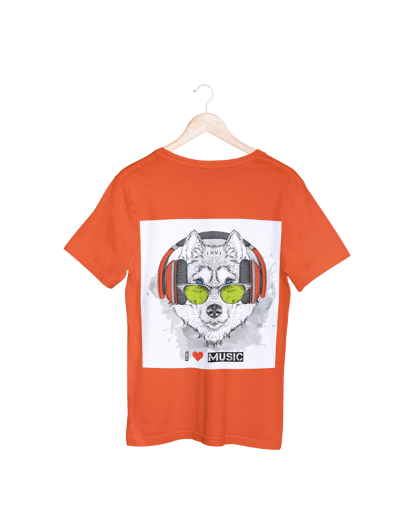 Groovy Animals In Headphones T-shirt