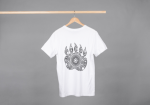 Animal Paws Mandala T-shirts