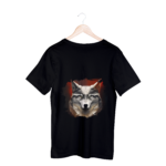 Black Rocky Wolf T-shirt