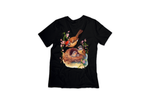 Trendy Bird Nest T-shirt