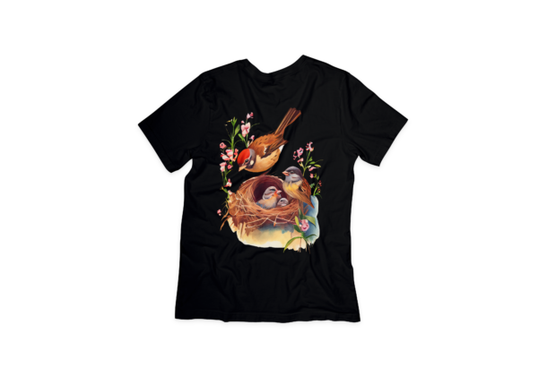 Trendy Bird Nest T-shirt