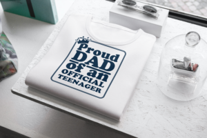 Proud Dad Of An Official Teenager T-shirt