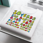 10 Years 120 Months 3,652 Days 87,660 Hours 5,259,600 Minutes 31,55,76,000 Seconds T-shirts