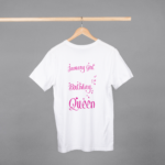 January Girl Birthday Queen T-shirt