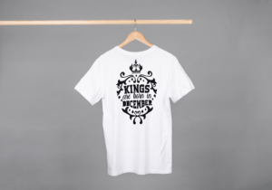 Kings Are Born In December T-shirt