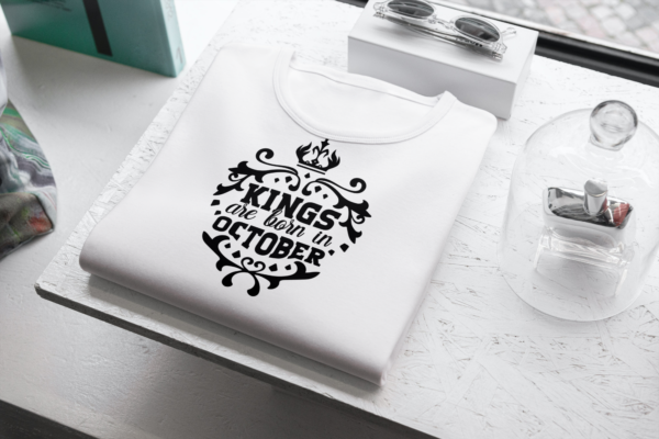 Kings Are Born In October T-shirt Kings Are Born In October T-shirt