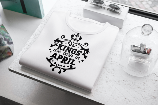 Kings Are Born In April T-shirt Kings Are Born In April T-shirt
