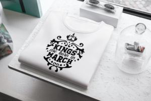 Kings Are Born In March T-shirt