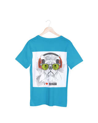 Groovy Animals In Headphones T-shirt