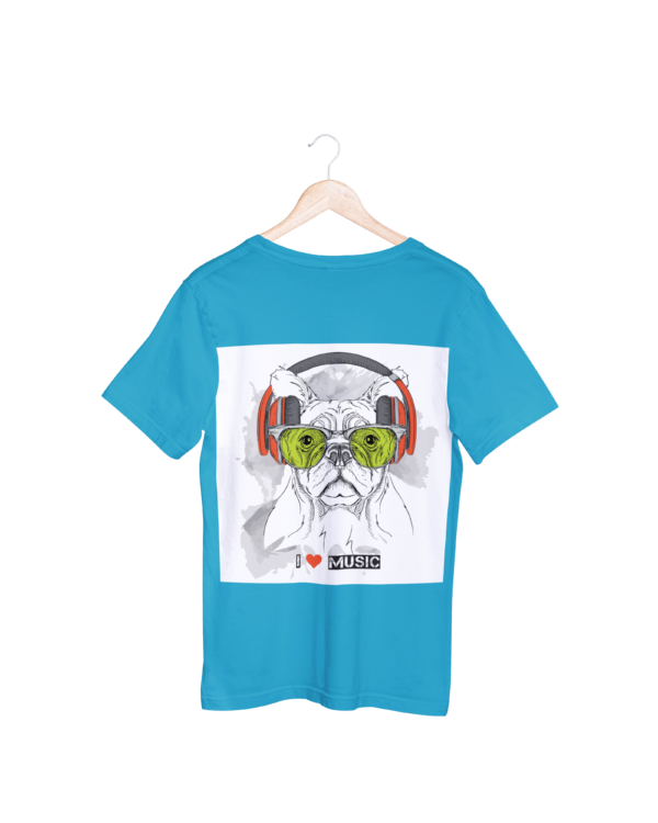 Groovy Animals In Headphones T-shirt