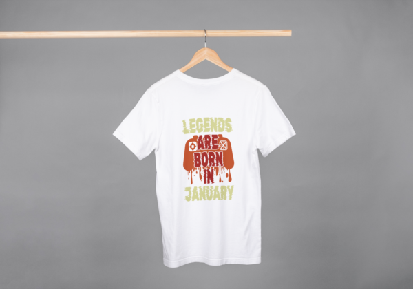 Legends Are Born January T-shirt