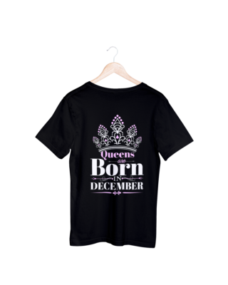 Queens Born In December T-shirt