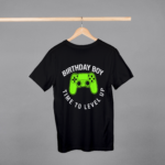 Birthday Boy Time To Level Up T-shirt