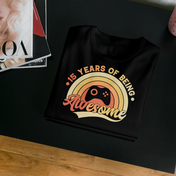15 Years Of Being Awesome T-shirt