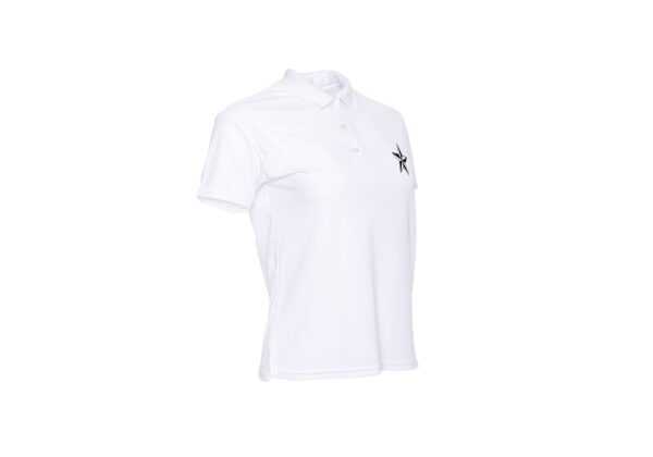 Black & White Star Polo T-Shirts