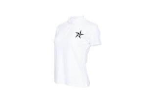 Black & White Star Polo T-Shirts