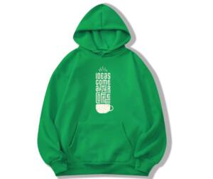 Ideas Come After Coffee Hoodie