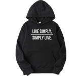 Live Simply Hoodie