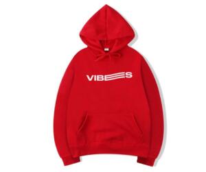 Vibes Printed Hoodie