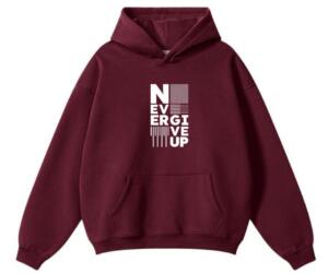 Never Give Up Hoodie