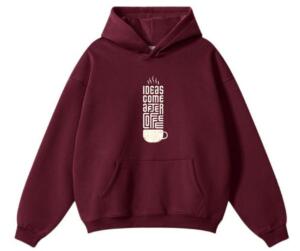Ideas Come After Coffee Hoodie