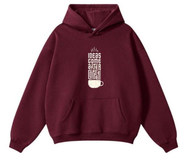 Ideas Come After Coffee Hoodie